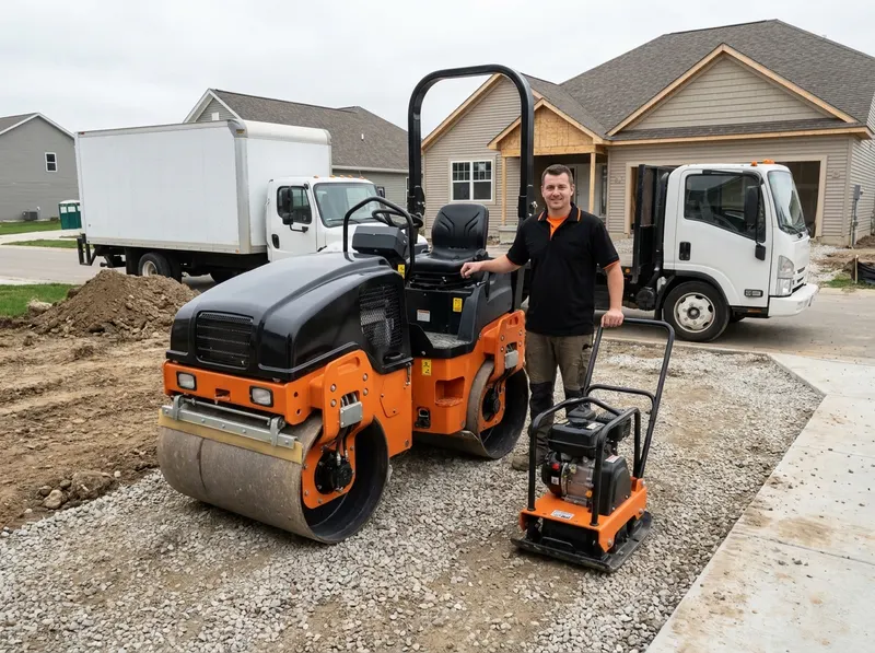 Compaction Roller & Plate Tamper Rentals in Toledo, OH