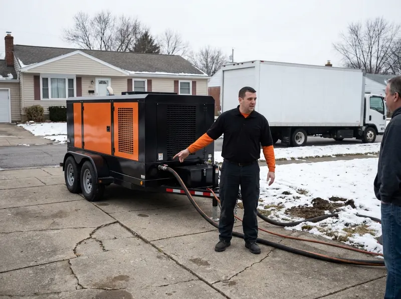 Hydraulic Ground Heater & Thawing Unit Rentals in Toledo, OH